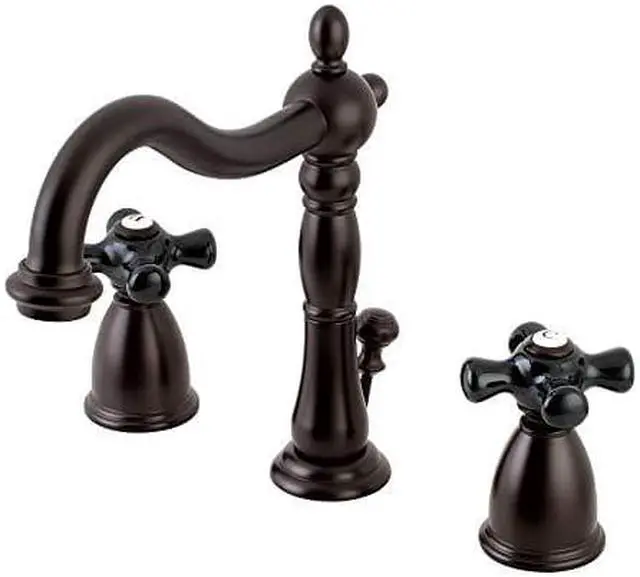 Alt view image 2 of 7 - KINGSTON BRASS KB1975PKX 8" Widespread Bathroom Faucet, Oil Rubbed Bronze