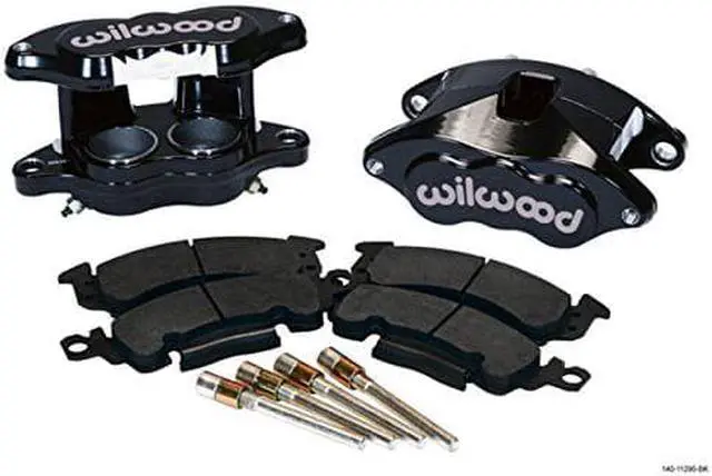 Main image of Wilwood 140-11290-BK Front Caliper Kit (D52 / Big GM Blk Powder coat), Black