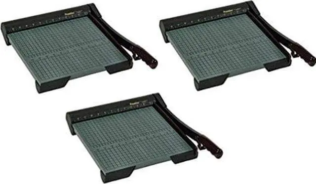 Alt view image 11 of 14 - Premier The Original Green Paper Trimmer 20 Sheets Wood Base 12 1/2"x 12" W12