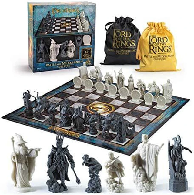 Alt view image 6 of 6 - lord of the rings battle for middle earth chess set