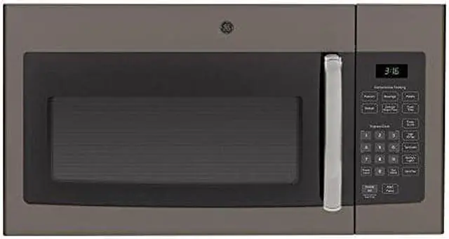 Alt view image 8 of 8 - G.E. JVM3160EFES 1.6 Cu. Ft. 1000W Slate Over-the-Range Microwave Oven