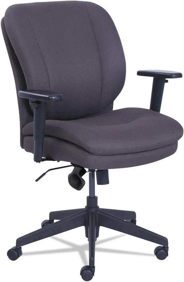 Alt view image 11 of 11 - Serta 48967B Cosset Ergonomic Task Chair, Gray
