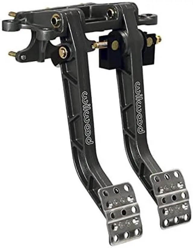 Main image of Wilwood 340-11295 Brake Pedal (Adjustable Dual/Clutch; Forward Swing Mount), 1 Pack