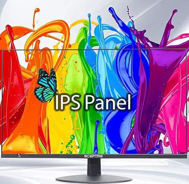 Alt view image 11 of 12 - sceptre ips 27-inch business computer monitor 1080p 75hz with hdmi vga build-in speakers, machine black 2020 (e275w-fpt)