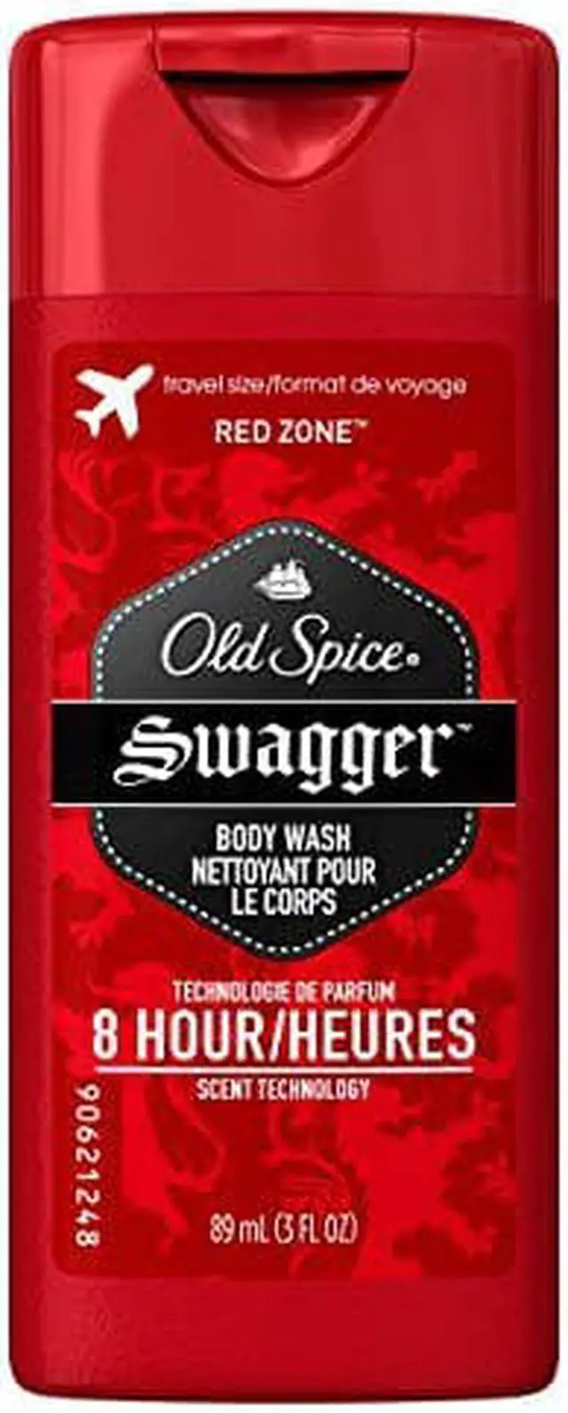 Main image of Old Spice Red Zone Swagger Body Wash, Scent of Confidence, 3 fl oz