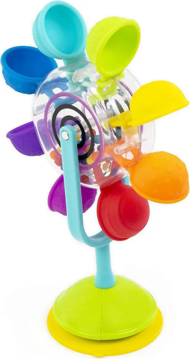 Main image of Sassy Whirling Waterfall Suction Toy for Bathtime - Stem - Ages 12+ Months, Multi