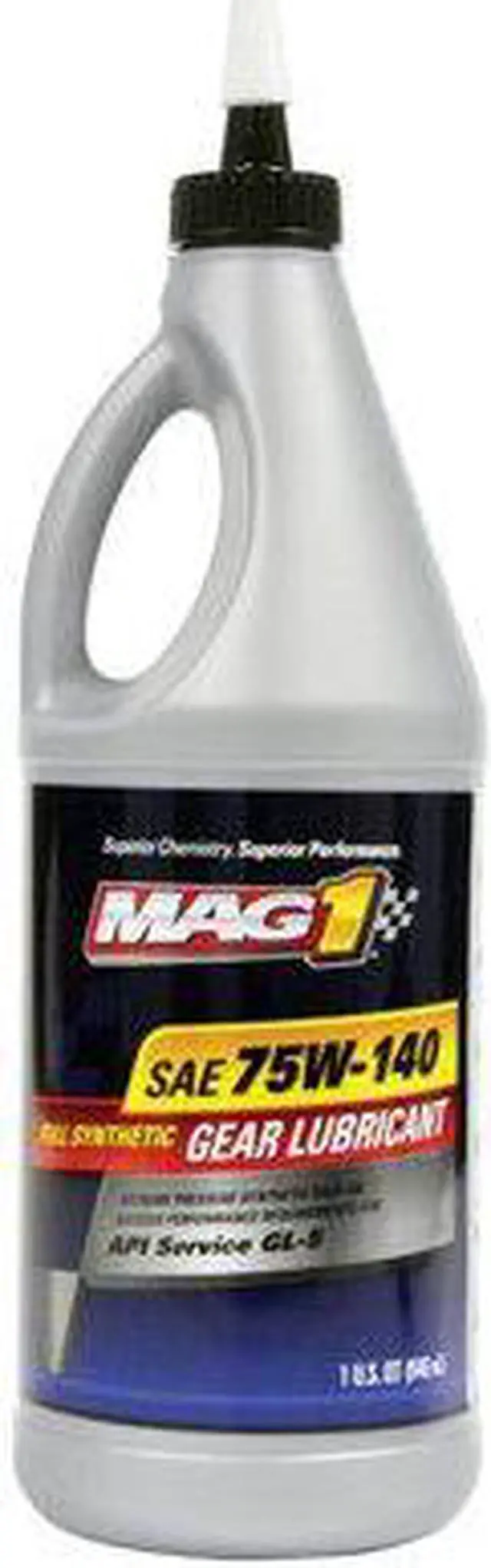 Alt view image 2 of 2 - MAG 1 MAG00870 1 qt Gear Oil Bottle Amber