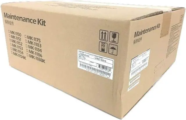 Alt view image 2 of 2 - kyocera 1702rv0us0 model mk-1152 maintenance kit for use with kyocera ecosys p2040dw, m2640idw, m2635dw, m2540dw and m2040dn printers; up to 100000 pages yield, includes drum unit and developer unit