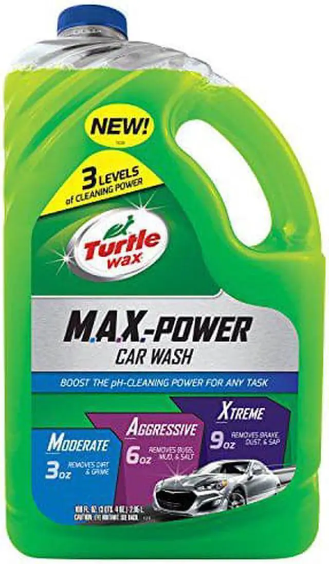 Alt view image 5 of 5 - Vehicle Wash,100 oz.,Green,Concentrated TURTLE WAX 50597