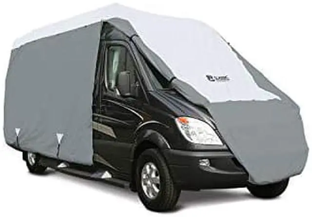 Main image of Classic Accessories Over Drive PolyPRO3 Deluxe Class B+ RV Cover, Fits 23 - 25 RVs (80-394-163101-RT)