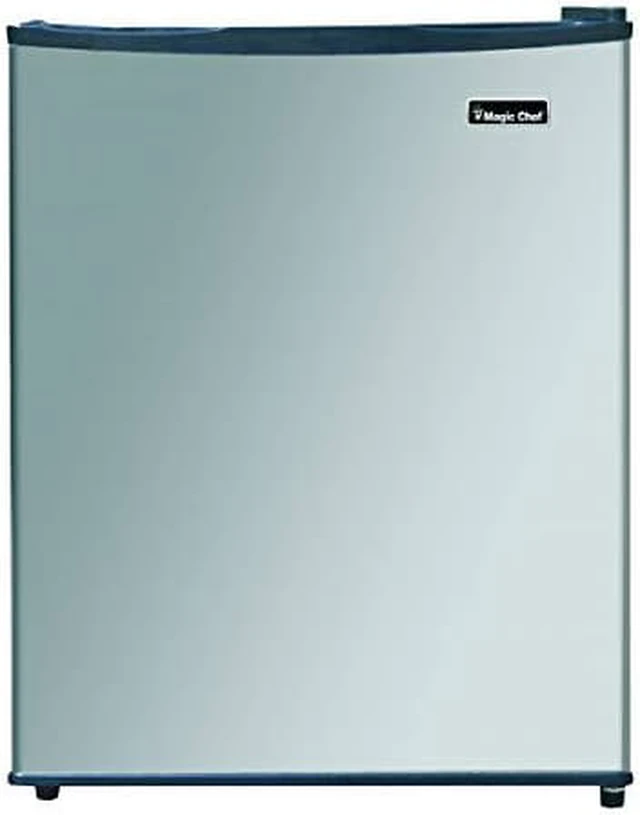 Alt view image 6 of 7 - Magic Chef - MCAR240SE2 - Magic Chef MCAR240SE2 2.4 Cubic-Ft Stainless Steel Refrigerator