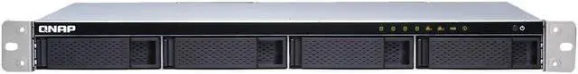 Alt view image 18 of 20 - QNAP TS-431XeU-8G-US 4-bay 1U Short-Depth Rackmount NAS (8GB RAM version) with Builti-in 10 GbE Network