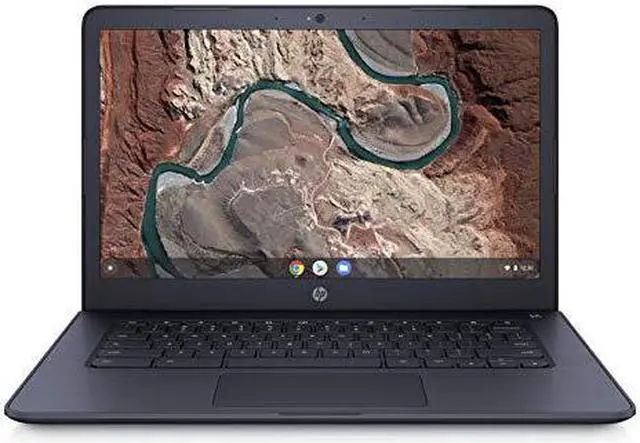 Alt view image 8 of 8 - HP Chromebook AMD A4-9120 4GB Memory 32 GB eMMC SSD 14.0" Non-Touch Screen Chrome OS 14-db0080nr