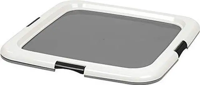 Alt view image 5 of 5 - IRIS Square Pet Training Pad Holder, Dark Gray
