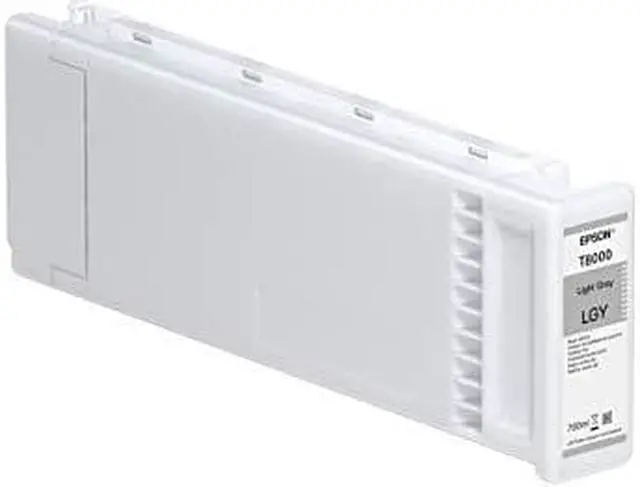 Alt view image 3 of 4 - Epson UltraChrome PRO 700ml Light Gray Ink Cartridge #T800000