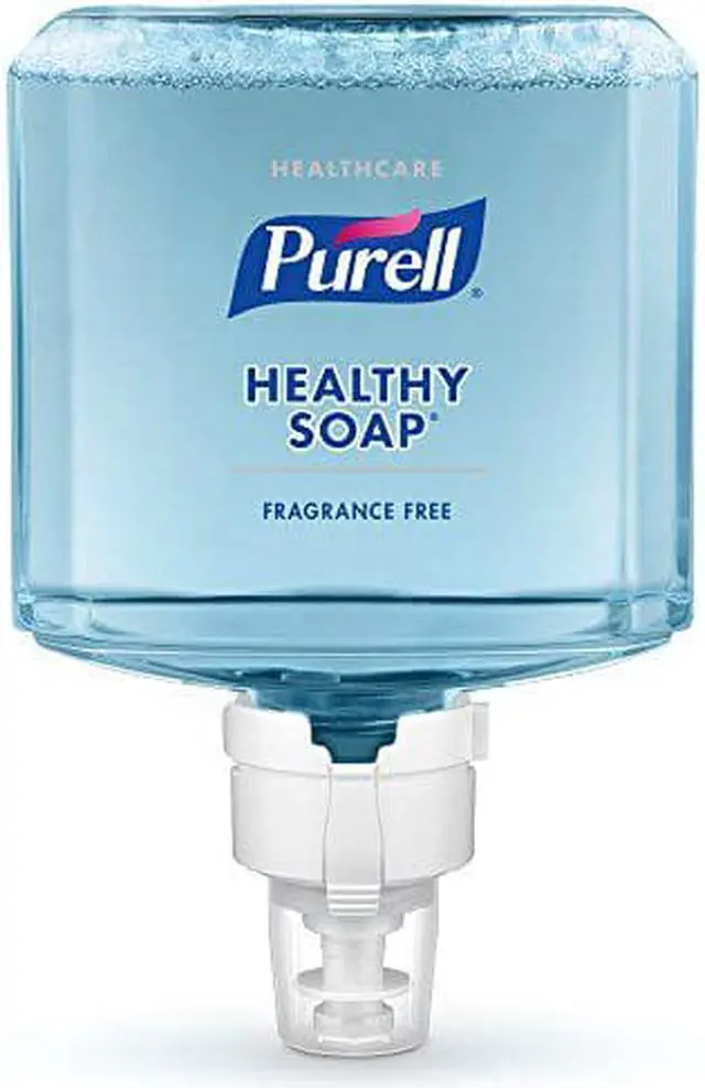 Main image of PURELL Healthcare HEALTHY SOAP gentle and Free Foam, Fragrance Free, 1200 mL Hand Soap Refill for PURELL ES8 Touch-Free Dispenser (Pack of 2) - 7772-02