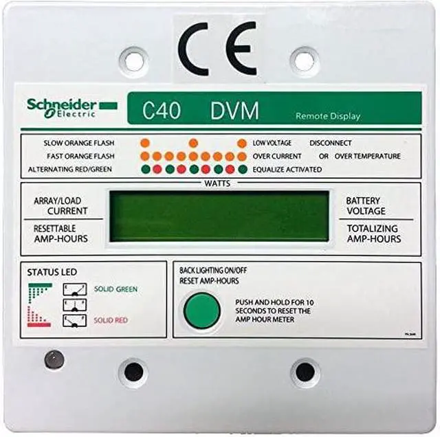Alt view image 5 of 9 - Xantrex C-Series Digital Remote W/50' Cable