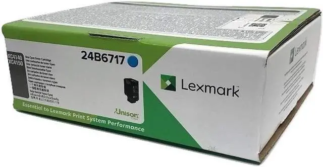 Main image of Lexmark 24B6717 Xc4140 Xc4150 Toner cartridge (cyan) in Retail Packaging