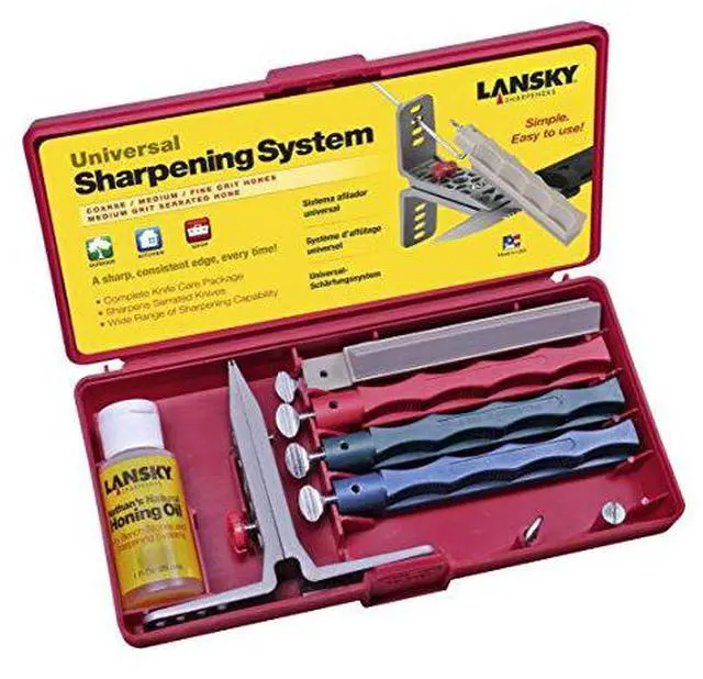 Alt view image 13 of 20 - LANSKY LKUNV LANSKY UNIVERSAL CONTROLLED-ANGLE KNIFE SHARPENING SYSTEM
