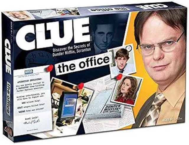 Main image of Hasbro CLUE: The Office Edition Board Game