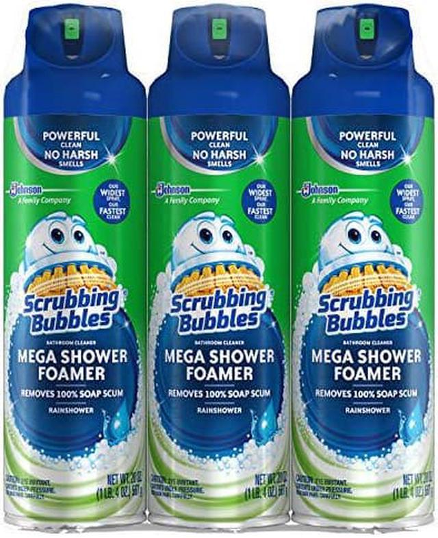 Scrubbing Bubbles in Bathroom Cleaning Supplies 