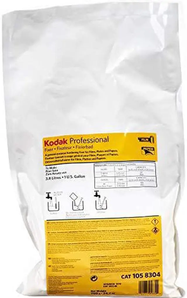 Alt view image 3 of 3 - Kodak Professional Fixer, Makes 1 Gallon #1058304