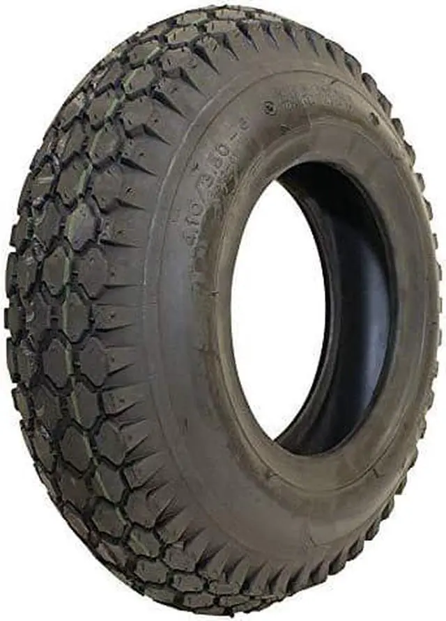 Main image of Stens 160-308 Kenda Tire, 4.10" x 3.50"-6" Stud, 2-Ply,Black