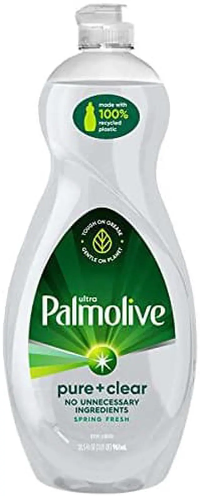 Alt view image 3 of 10 - Palmolive Dishwashing Detergent f/Manual Liquid 32.5 oz Clear 04272