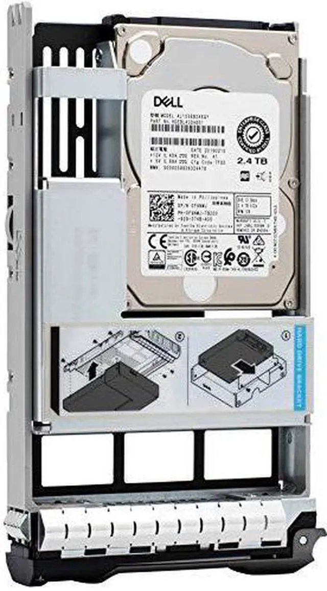 Alt view image 12 of 13 - DELL 400-AUVR 2.40TB 2.5" SAS 10000rpm Internal Hard Drive - Hot Pluggable