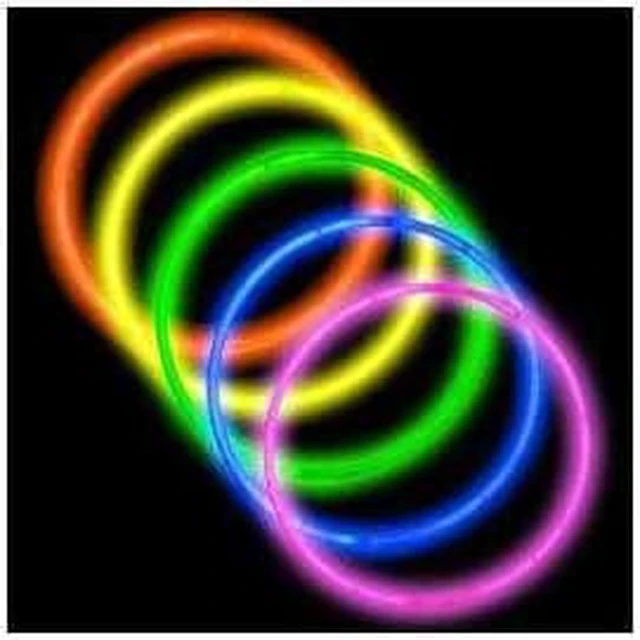 Main image of Glow Necklace Assorted Tube of Fifty