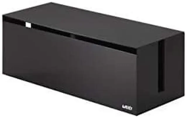 Main image of YAMAZAKI home 2708 Cable Box-Outlet Cord Storage Organizer, Cover Protector, One Size, Brown