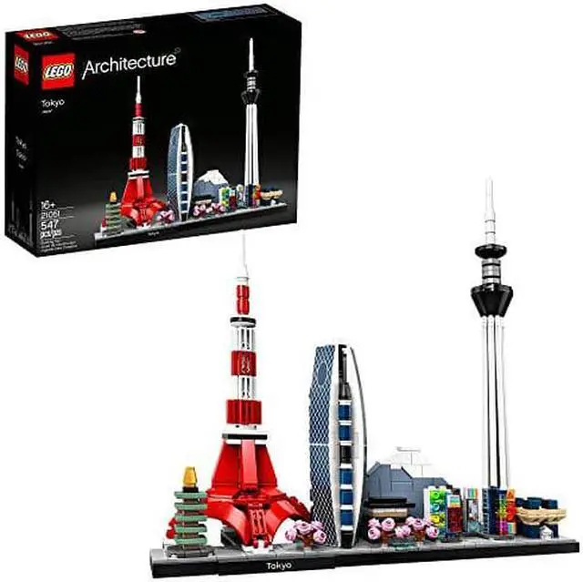 Alt view image 6 of 10 - LEGO Architecture Skylines: Tokyo 21051 Collectible Building (547 Pieces)