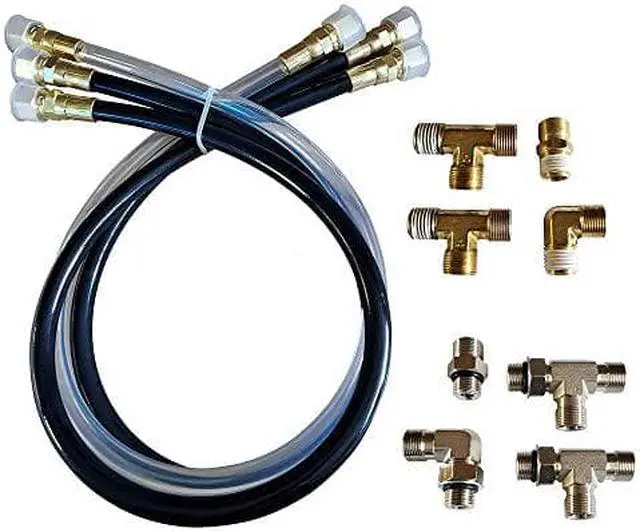 Alt view image 5 of 6 - Si-Tex Autopilot Hydraulic Steering Installation Kit W/Hoses & Fittings