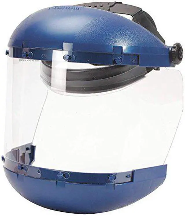 Alt view image 3 of 3 - SELLSTROM S38110 Ratchet Faceshield Assembly, Uncoated, Clear Visor, Includes