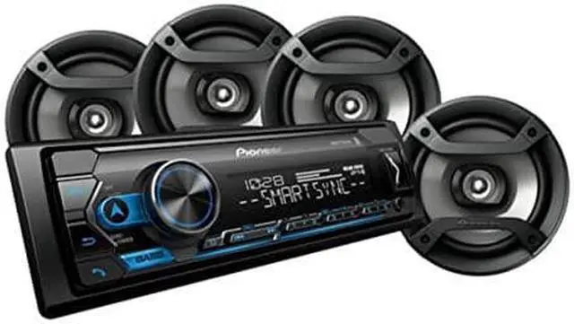 Alt view image 13 of 13 - Pioneer MVH-S310BT Single-DIN In-Dash Digital Media Receiver with Bluetooth (does not play CD's)