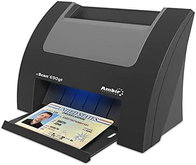 Alt view image 10 of 13 - Ambir nScan 690GT Card Scanner DS690GTBCS