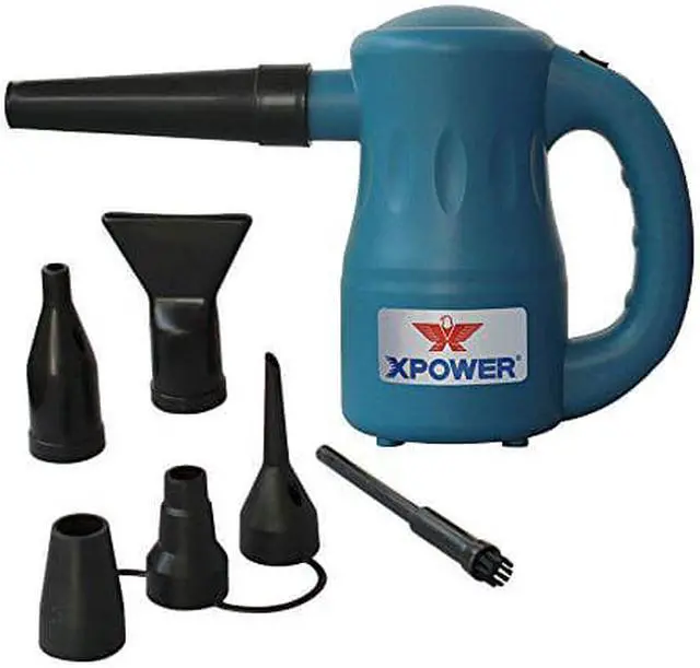Main image of XPOWER A-2 Airrow Pro Multi-Use Electric Computer Duster Dryer Air Pump Blower - Blue