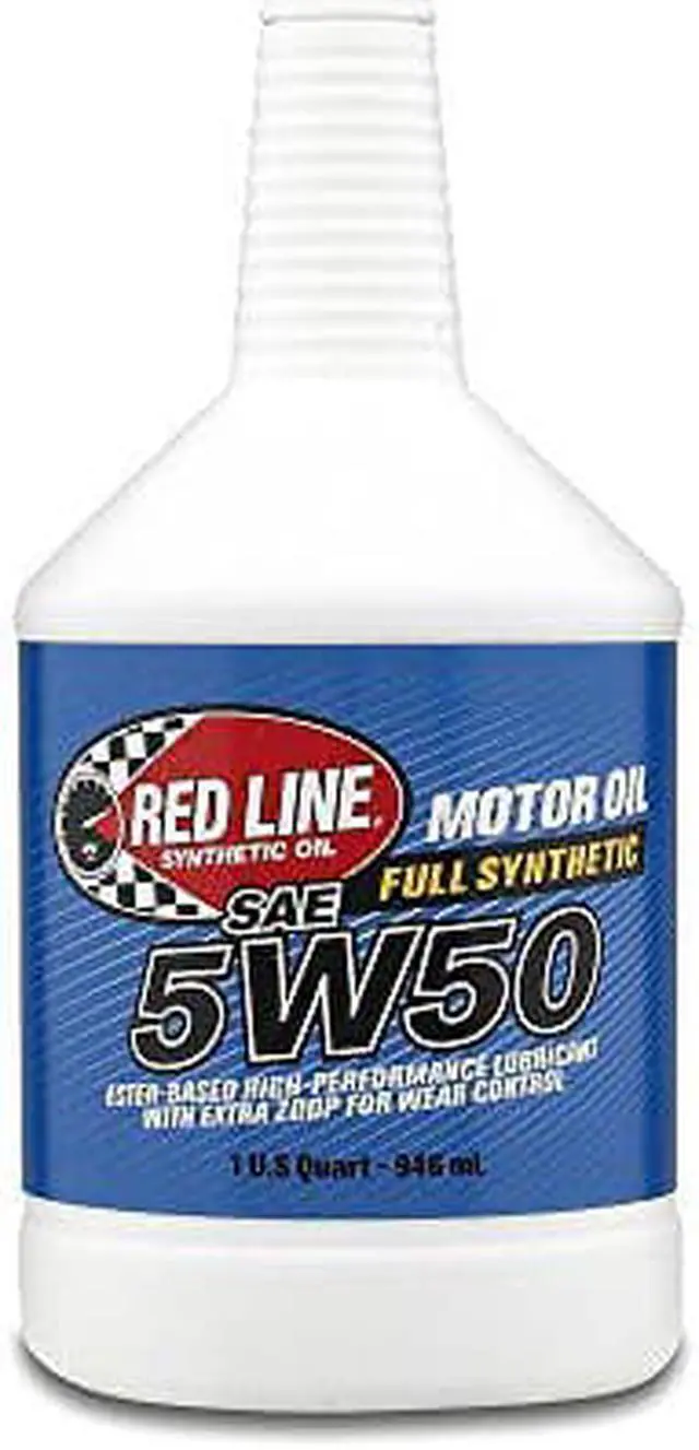 Main image of Red Line 11604 5W-50 Motor Oil - 1 Quart