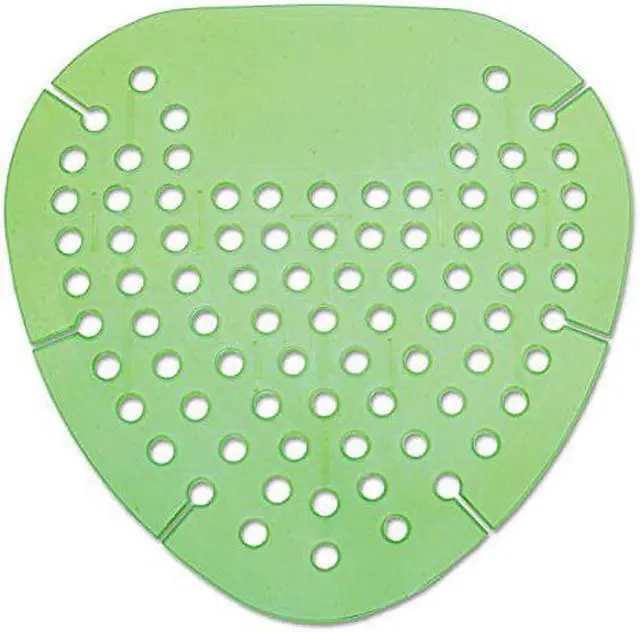 Alt view image 7 of 12 - Boardwalk Gem Urinal Screen Lasts 30 Days Green Herbal Mint Fragrance 12/Box