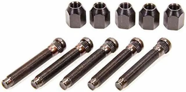 Alt view image 4 of 4 - Moroso Lugnut/Wheel Stud Kit 7/16-20 Thread 0.560 In Knurl P/N 46460