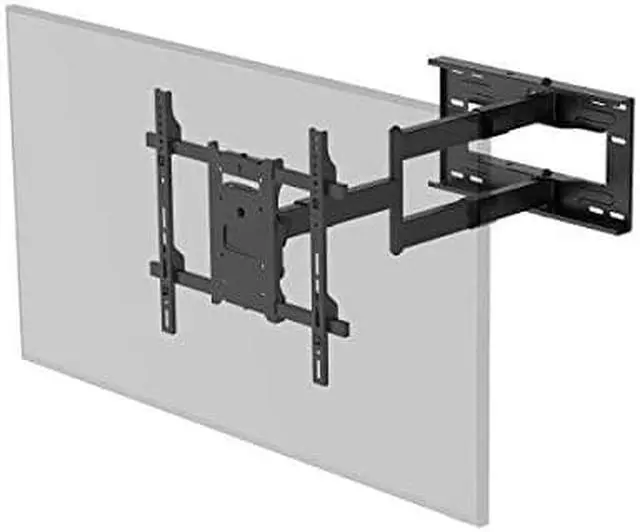Alt view image 9 of 20 - Monoprice Portrait and Landscape 360 Full-Motion Articulating TV Wall Mount for TVs 40in to 75in, Weight Capacity 110 lbs, Extension 3.3in to 31.5in