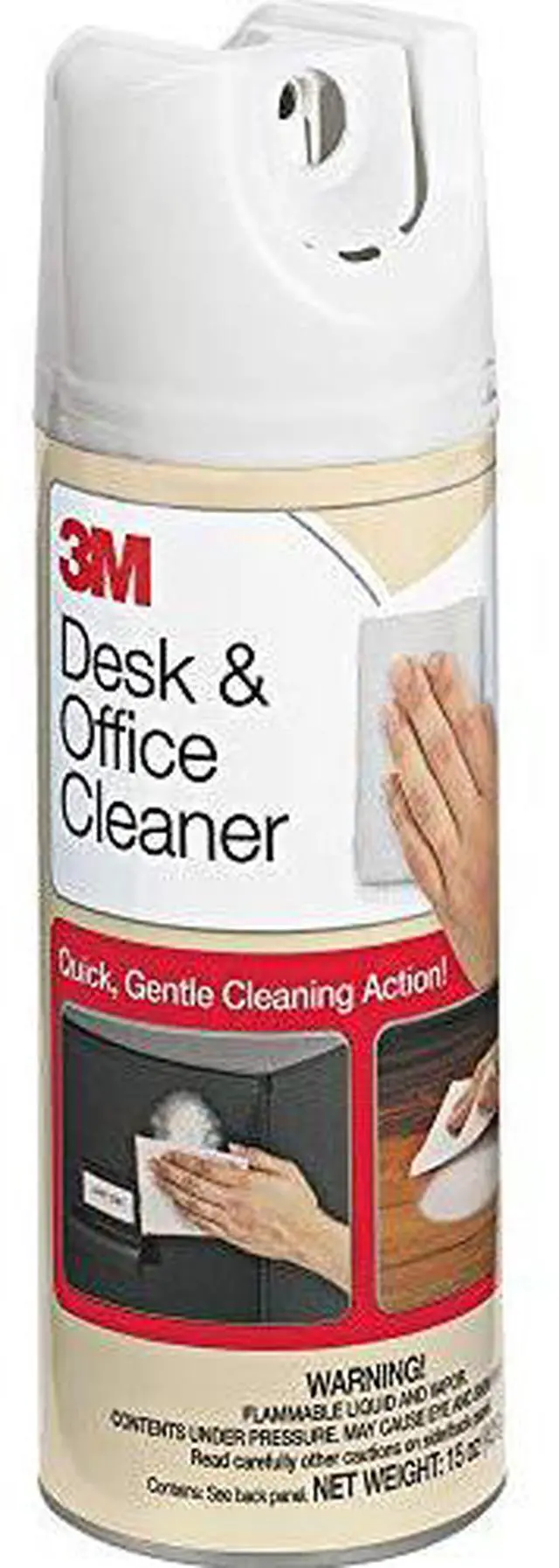 Alt view image 10 of 10 - 3M 573CT Desk & Office Spray Cleaner, 15 oz. Aerosol, 12/Carton