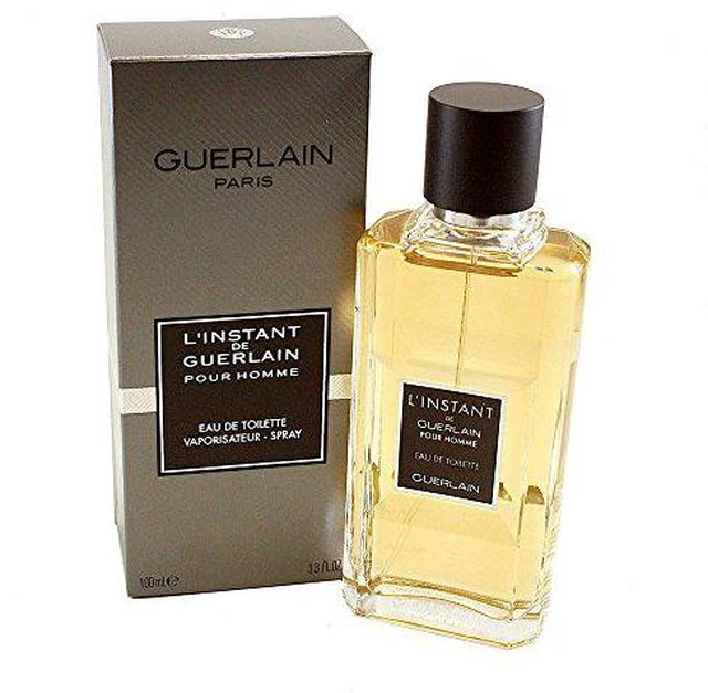 Main image of Guerlain Linstant Pour Homme Eau de Toilette Spray, 3.3 Ounce, Multicolor