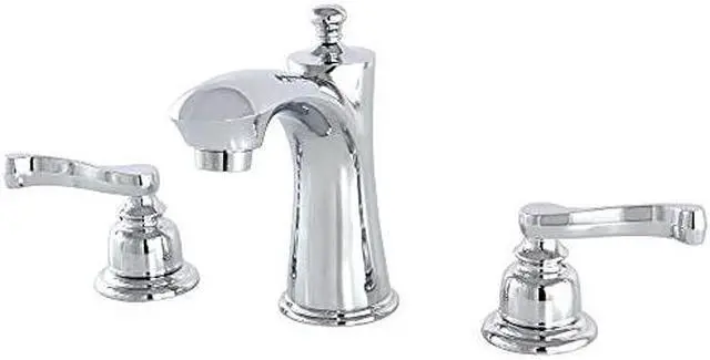 Alt view image 2 of 4 - KINGSTON BRASS KB7961FL 8" Widespread Bathroom Faucet, Chrome