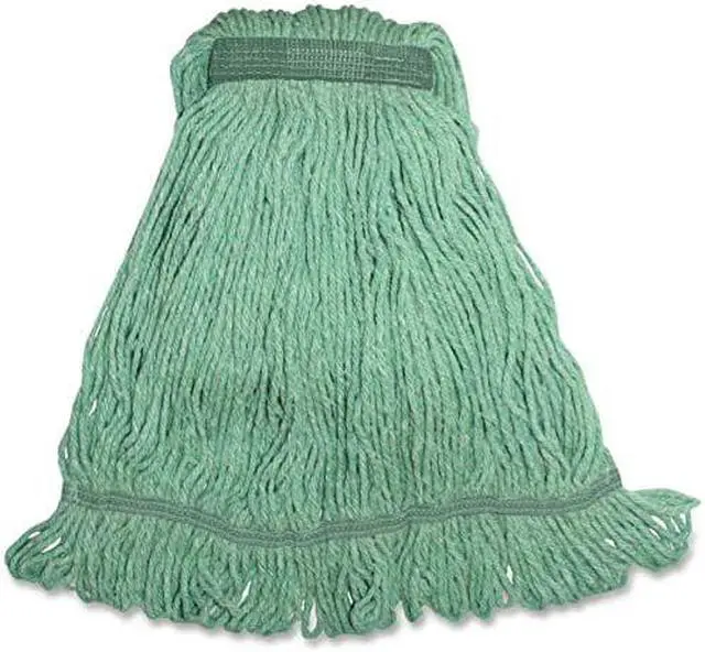 Alt view image 3 of 3 - Gojo Med Blend Narrow Band Wet Mop Green MGR1BEA