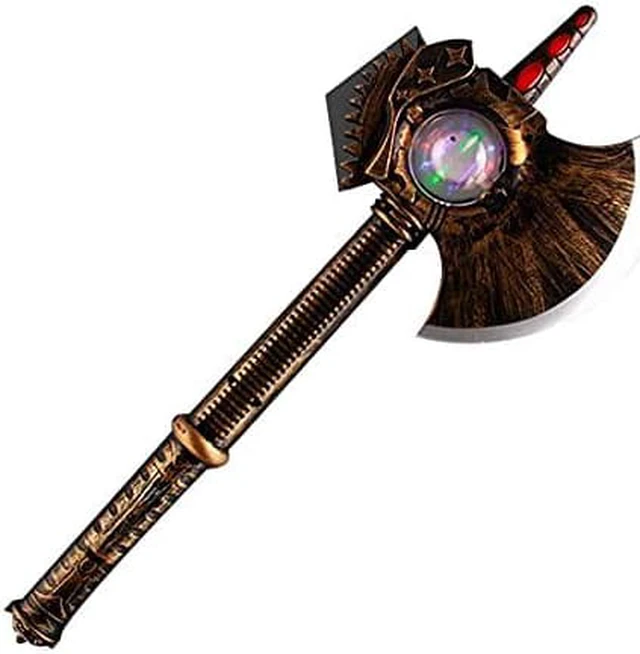 Main image of blinkee Medieval Axe Toy with Spinning Lights and Sound Effects