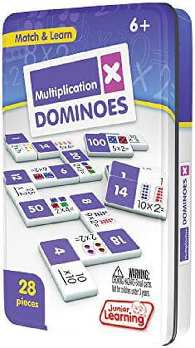 Alt view image 4 of 4 - junior learning multiplication dominoes educational action games