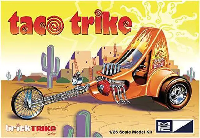 Alt view image 4 of 8 - MPC 893 1/25 Taco Trike Trick Trikes Series