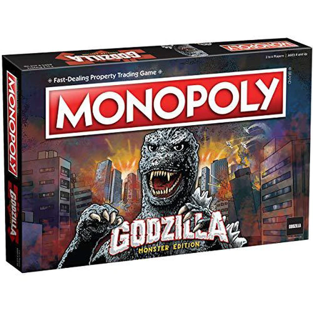 Alt view image 5 of 10 - USAopoly MONOPOLY: Godzilla (USAMN133710)