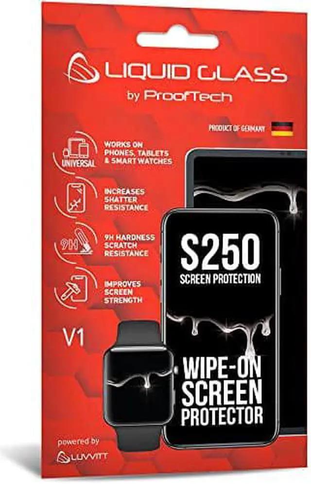 Alt view image 8 of 8 - Liquid Glass Screen Protector with $250 Screen Protection Guarantee - Universal